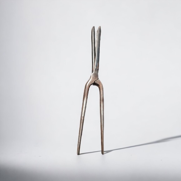 Antique Acier C Curling Iron France - Picture 1 of 4